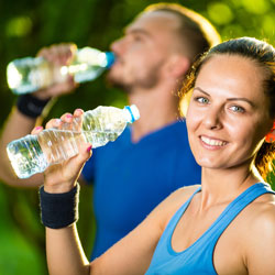 Healthy People Drink More Water in Bakersfield
